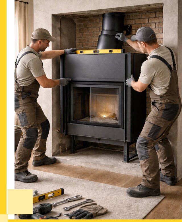 Установка каминных топок в Казани под ключ от 19111 р. | ЭриданКзн