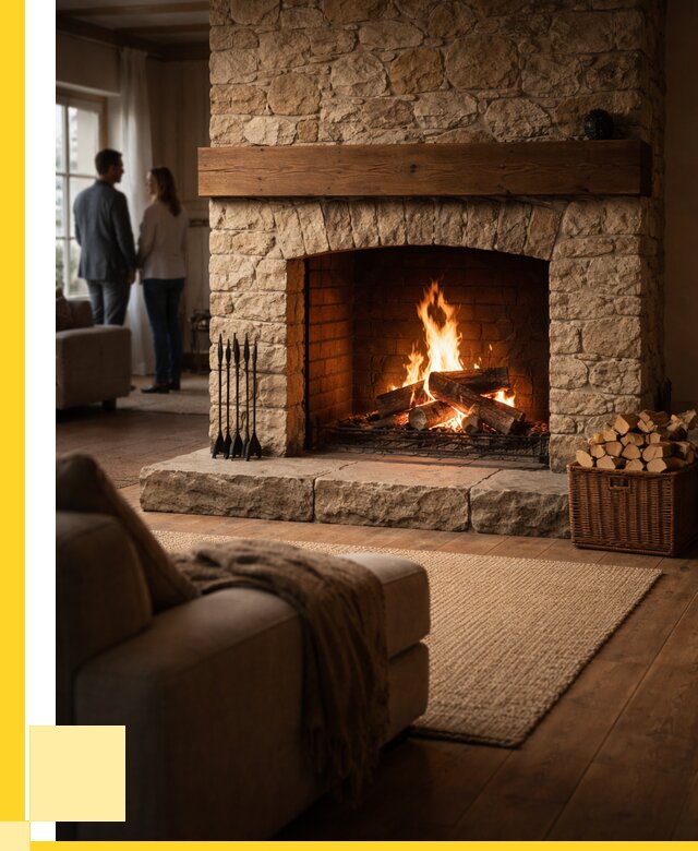 Открытые камины под ключ в Казани от 159255 р. ЭриданКзн