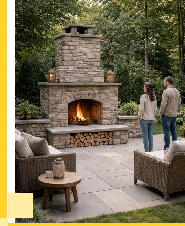 Уличные камины из кирпича в Казани от 159255 р. | ЭриданКзн