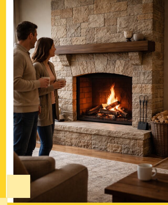 Каменные камины на заказ в Казани от 191106 р. | ЭриданКзн