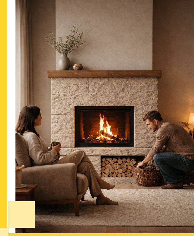 Камины для дома в Казани под ключ от 159255 р. | ЭриданКзн