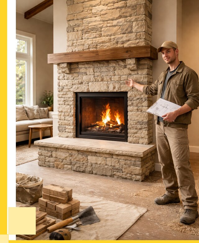 Камины под ключ в Казани от 191106 р. | ЭриданКзн — установка