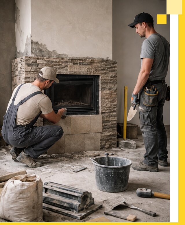 Камины под ключ в Казани: проект, изготовление и монтаж