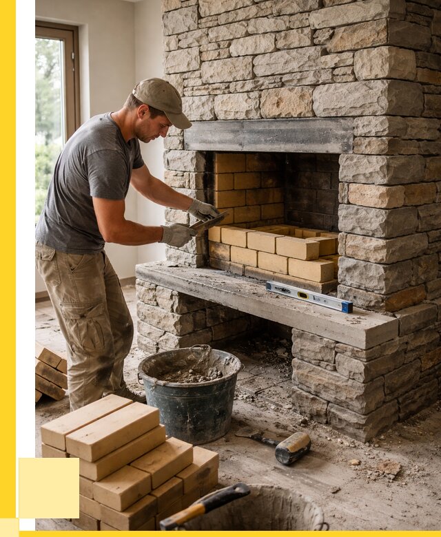 Кладка каминов и камина в Казани от 26543 р. ЭриданКзн