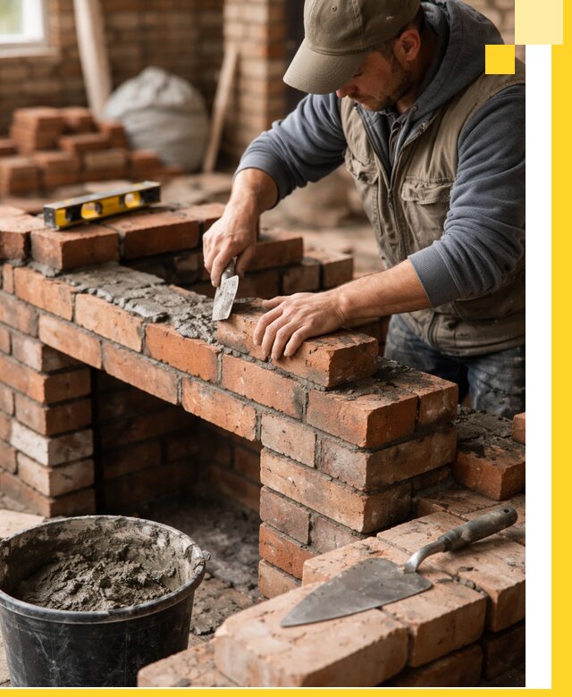 Кладка каминов под ключ в Казани профессиональная отделка и монтаж