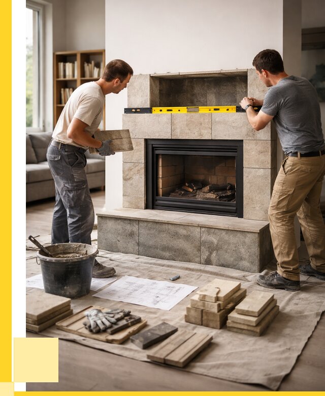 Монтаж каминов и установка в Казани от 47777 р. | ЭриданКзн