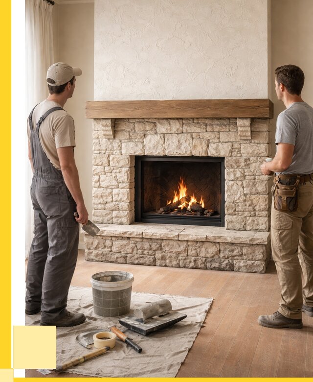 Отделка каминов в Казани от 6901 р. под ключ | ЭриданКзн