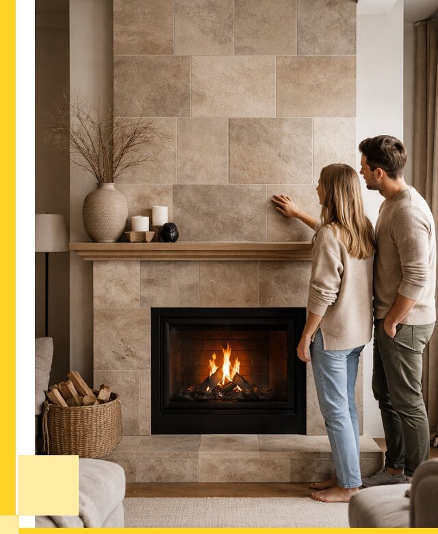 Облицовка каминов керамогранитом в Казани от 4778 р. | ЭриданКзн