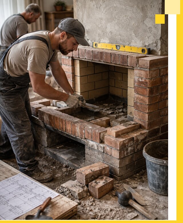 Изготовление и установка каминопечей под ключ в Казани