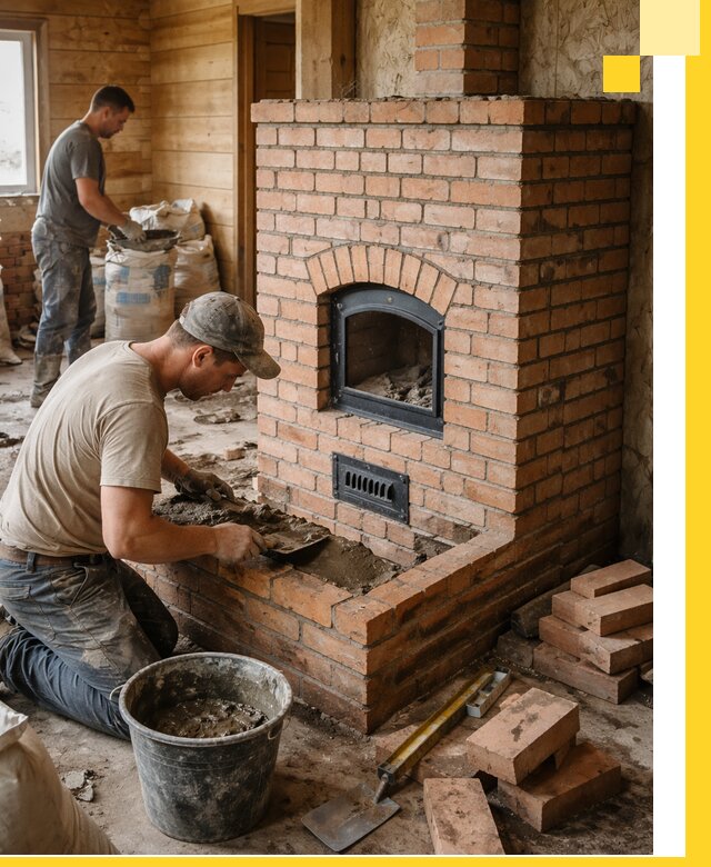 Профессиональное строительство печей в Казани под ключ