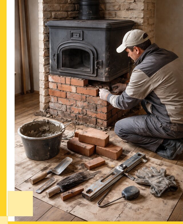 Ремонт печей в Казани от 12740 р., услуги печника ЭриданКзн