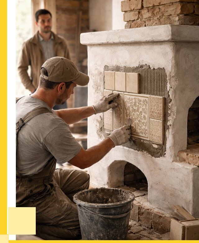 Отделка печей и банных печей в Казани от 37160 р. | ЭриданКзн