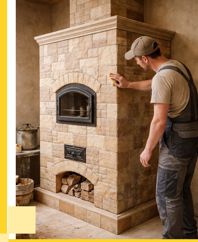 Облицовка печей в Казани от 4778 р. под ключ | ЭриданКзн