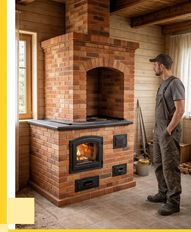 Кирпичные печи в Казани: купить от 159255 р. | ЭриданКзн