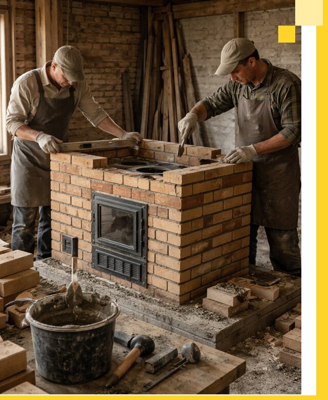 Изготовление и установка варочных печей под ключ в Казани