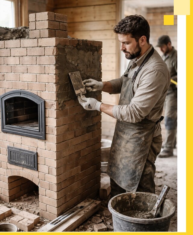 Изготовление и установка печей-шведок под ключ в Казани