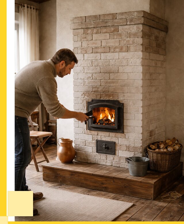 Печь голландка из кирпича в Казани от 90245 р. | ЭриданКзн