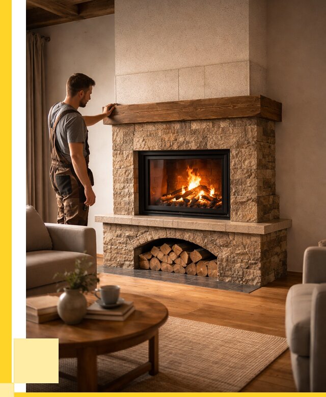 Печи камины для дома под ключ в Казани от 58394 р. | ЭриданКзн