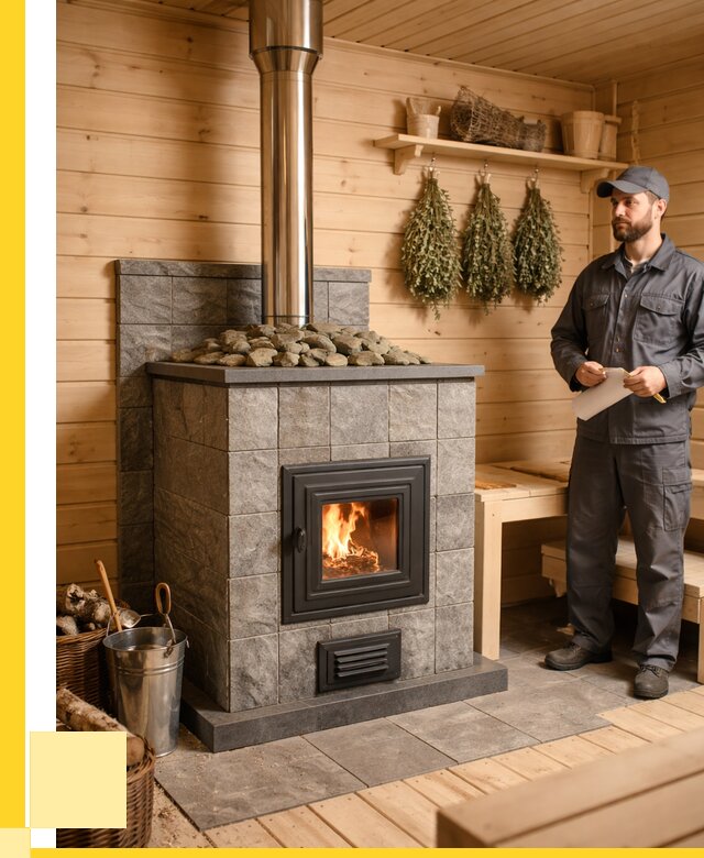 Печи для бани под ключ в Казани от 127404 р. | ЭриданКзн