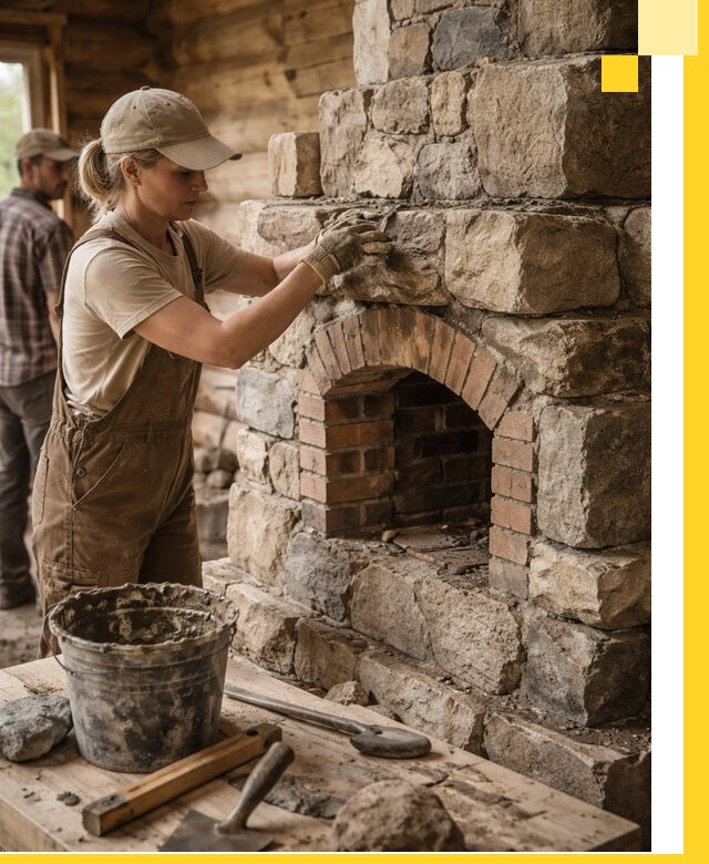 Каменные печи на заказ и монтаж в Казани, долговечные решения