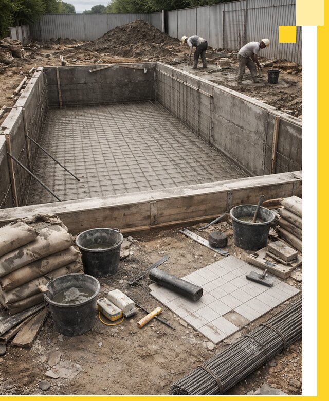 Строительство бассейнов под ключ в Казани, дизайн и монтаж