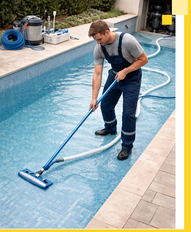 Профессиональная чистка бассейнов и фильтров в Казани под ключ