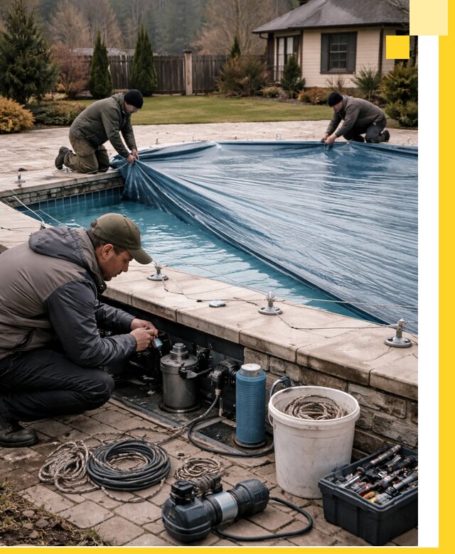 Консервация бассейнов в Казани: подготовка к длительному хранению