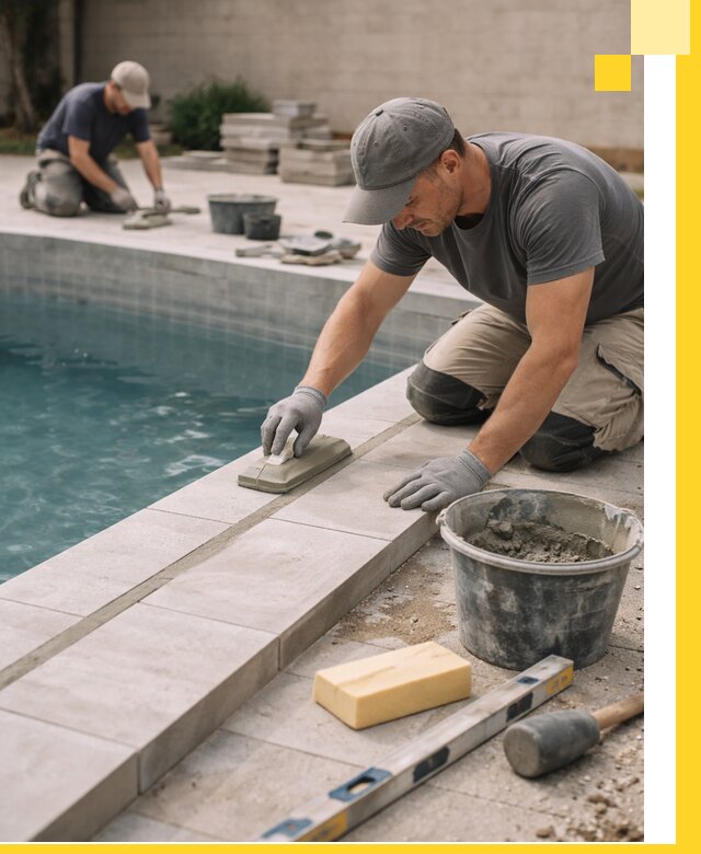 Отделка бассейнов в Казани: декоративная отделка и гидроизоляция