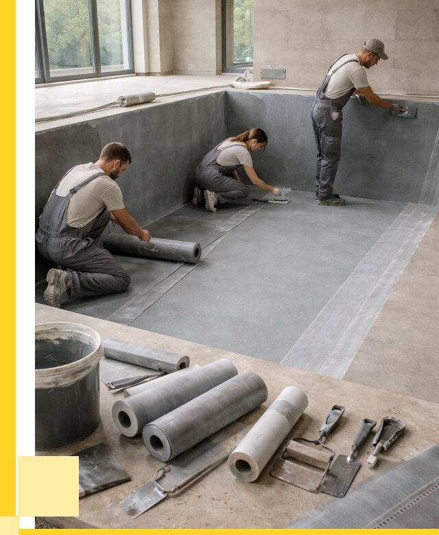 Гидроизоляция бассейнов в Казани от 2123 р., ЭриданКзн