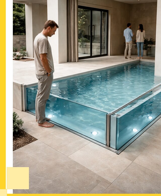 Стеклянные бассейны в Казани от 1274040 р. | ЭриданКзн — мозаика