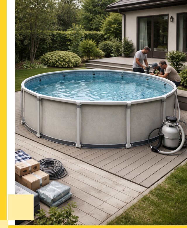 Купить каркасные бассейны в Казани от 47777 р. | ЭриданКзн