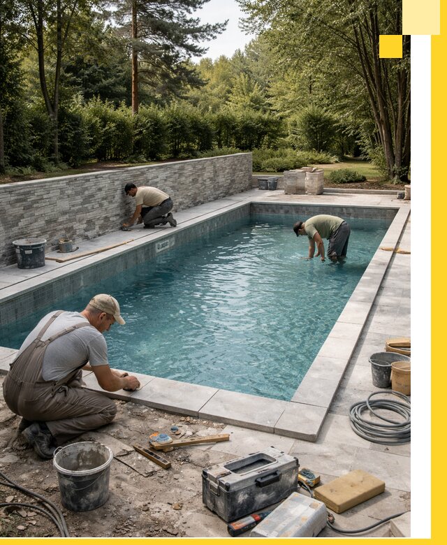 Проектирование и строительство частных бассейнов в Казани