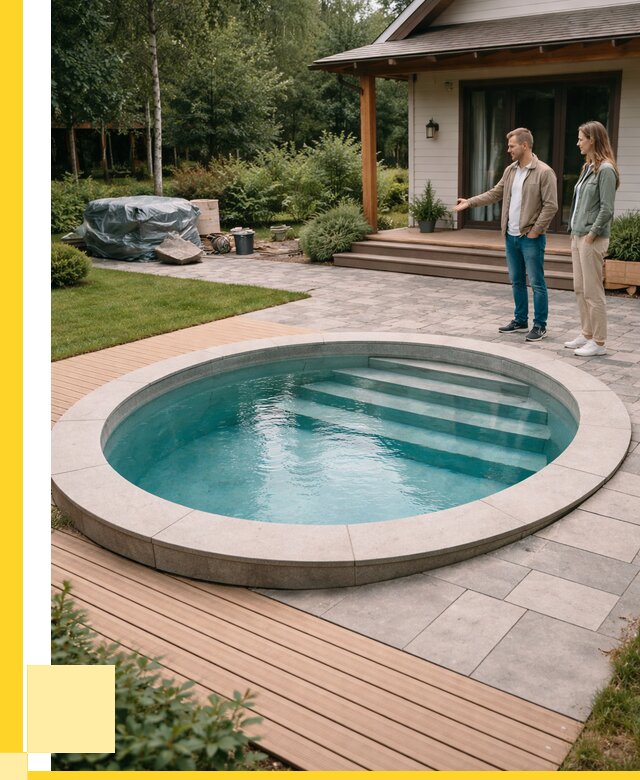 Бассейн на даче под ключ в Казани от 212340 р., ЭриданКзн