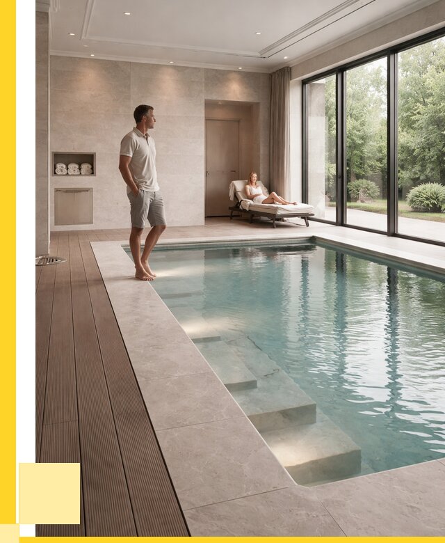 Бассейны в коттедже под ключ в Казани от 1274040 р. | ЭриданКзн