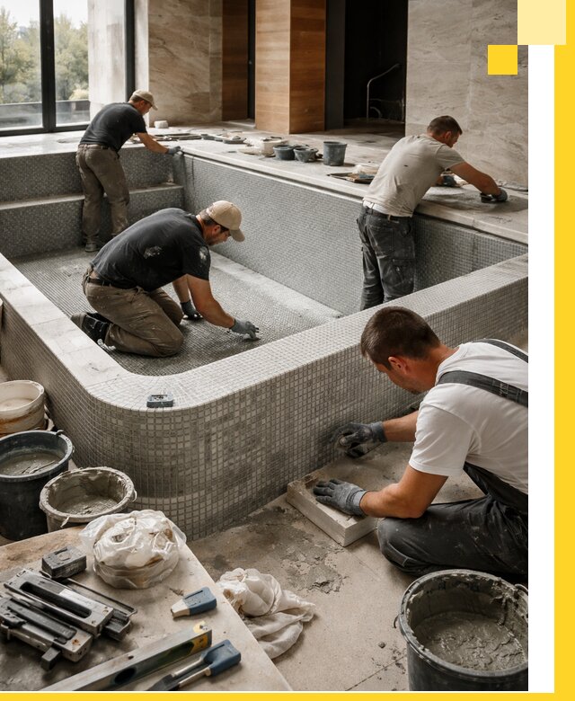 Строительство и установка СПА бассейнов под ключ в Казани