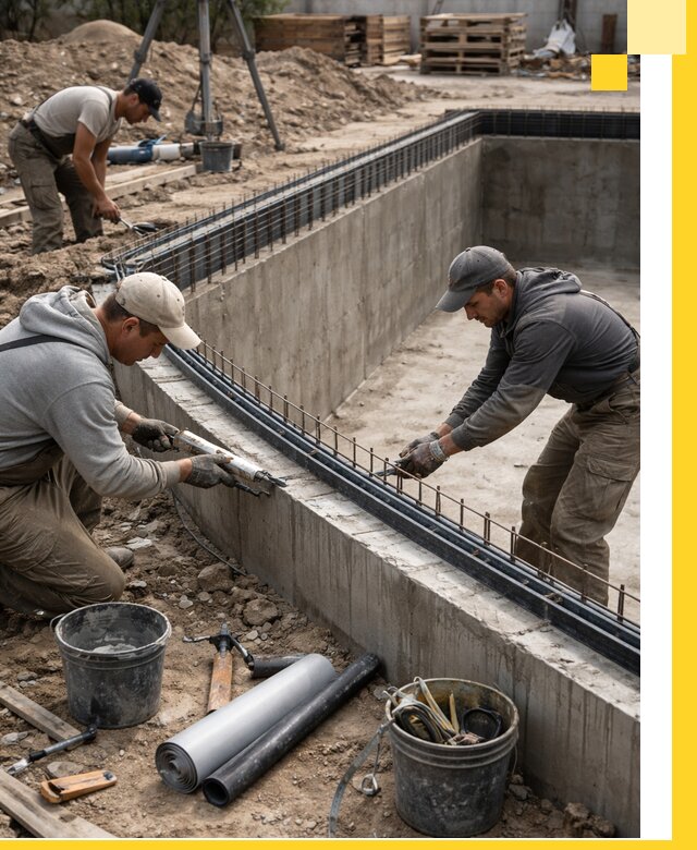 Качественный монтаж чаши бассейна в Казани под ключ с гарантией