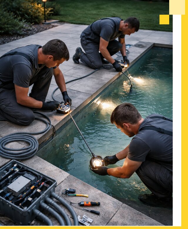 Профессиональное освещение бассейнов в Казани: дизайн и монтаж