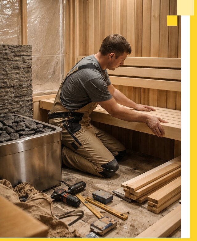 Сауны для дома под ключ с проектированием и монтажом в Казани