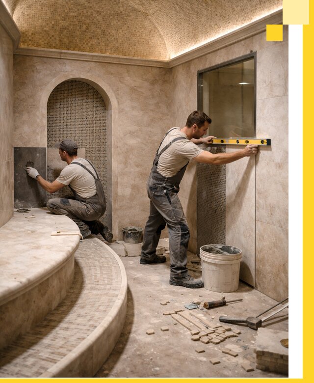 Проектирование и строительство саун с хамамом под ключ в Казани