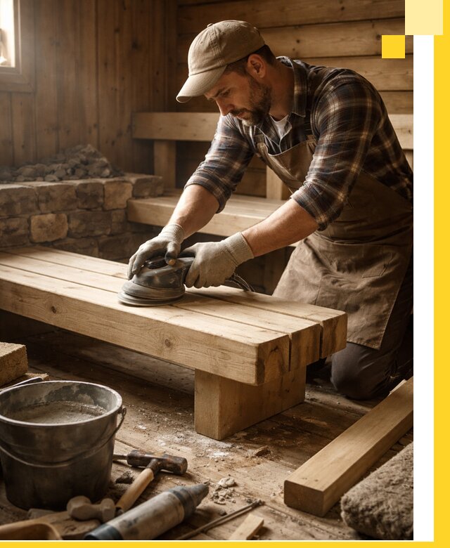 Ремонт бань под ключ в Казани с гарантией качества и сроков