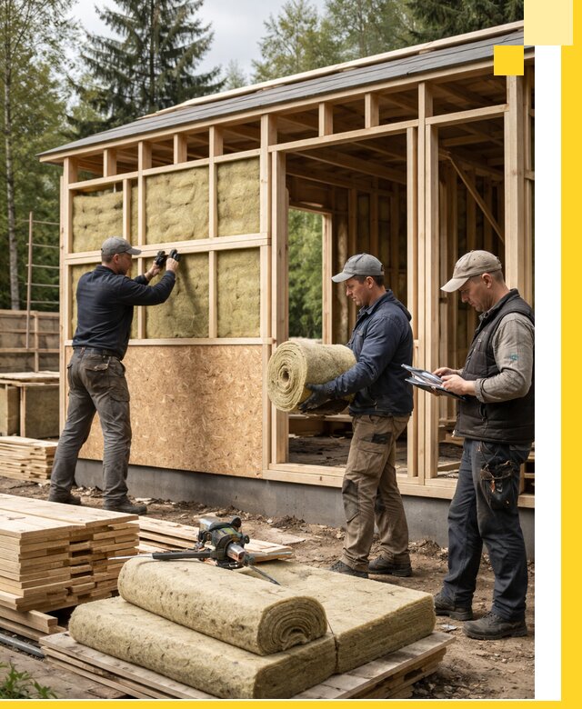 Проектирование и строительство каркасных бань в Казани под ключ