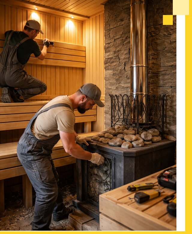 Комплексный дизайн бань, саун и зон отдыха в Казани