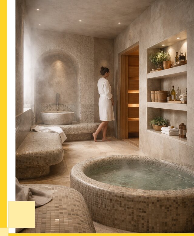 Строительство бани с хамамом в Казани от 796275 р. | ЭриданКзн