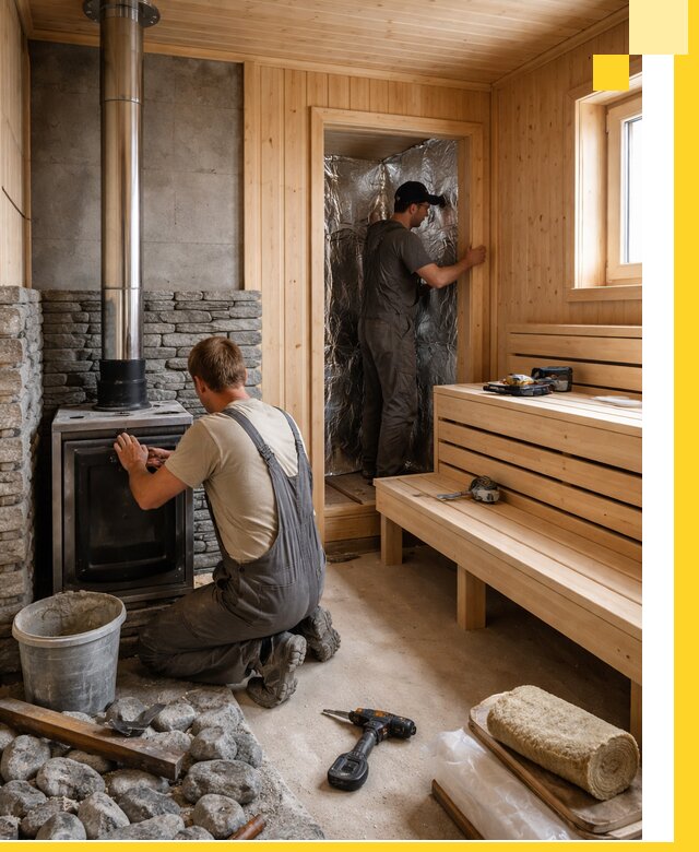 Строительство и изготовление бань под ключ в Казани