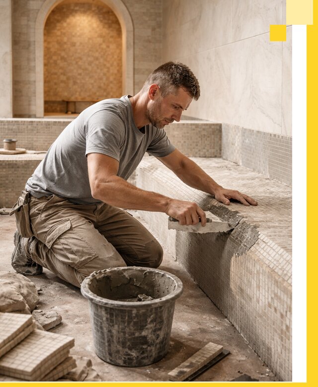 Строительство эксклюзивных хамамов под ключ в Казани