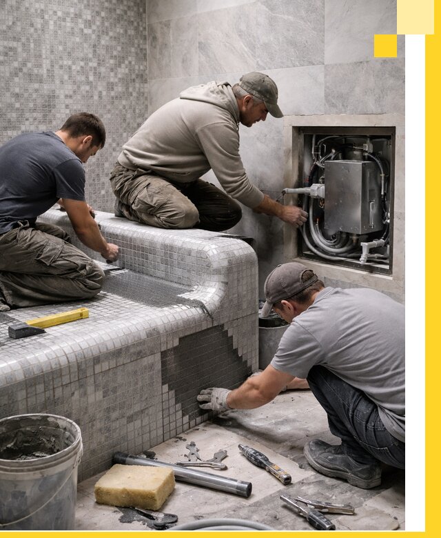 Проекты хамамов под ключ в Казани и дизайн и строительство