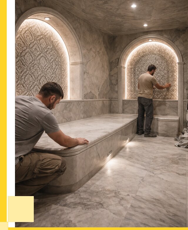 Турецкие бани под ключ в Казани от 265425 р. | ЭриданКзн