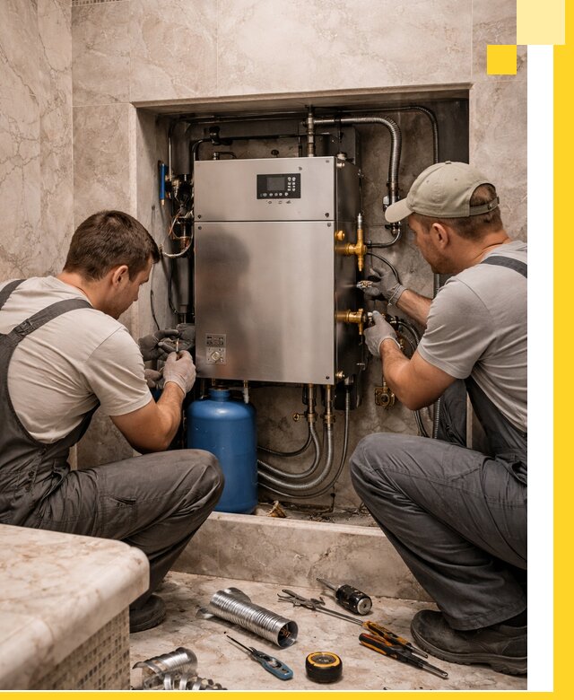 Продажа и установка парогенераторов для хамама в Казани