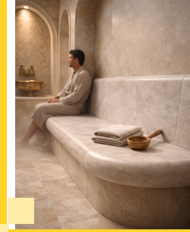 Сиденья для хамама в Казани под ключ от 12740 р. | ЭриданКзн